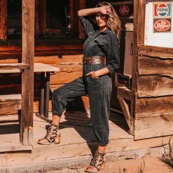 Sale Freebird Stores Aline Belt Black
