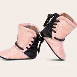 Fashion Freebird Stores Baby Coal Pink Croco