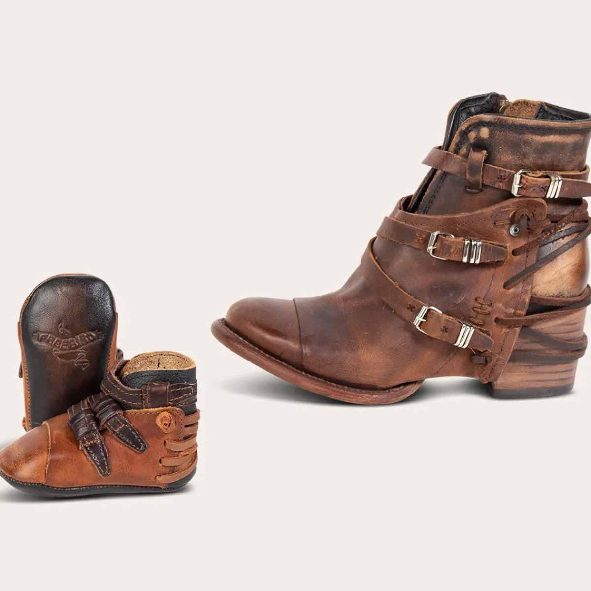 Fashion Freebird Stores Baby Crue Cognac