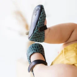 Online Freebird Stores Baby Jane Turquoise Croco