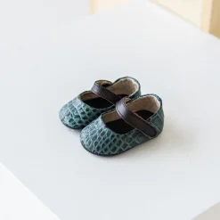 Online Freebird Stores Baby Jane Turquoise Croco