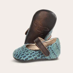 Online Freebird Stores Baby Jane Turquoise Croco