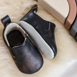 Clearance Freebird Stores Baby Kicks Black Distressed