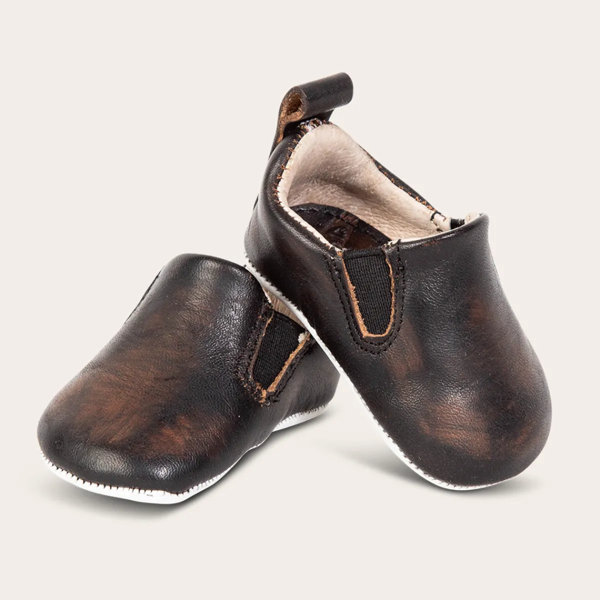 Clearance Freebird Stores Baby Kicks Black Distressed
