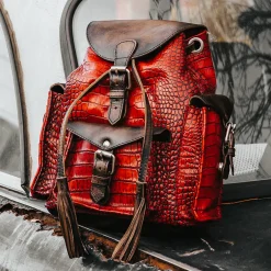 Sale Freebird Stores Brett Red Croco
