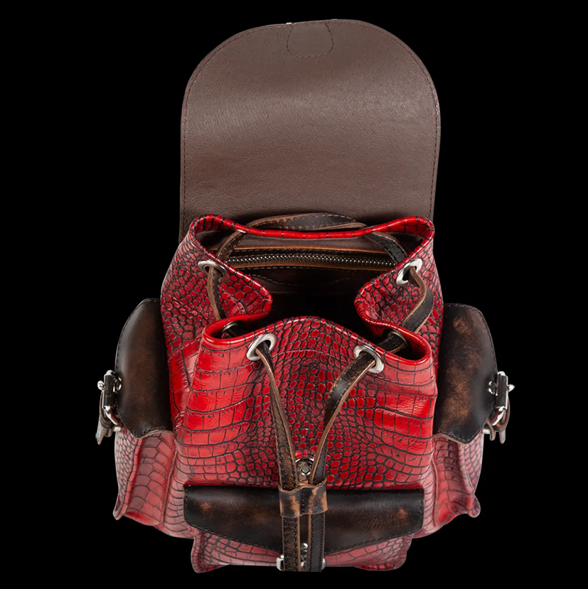 Sale Freebird Stores Brett Red Croco