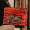 Outlet Freebird Stores Cc Wallet Red Croco