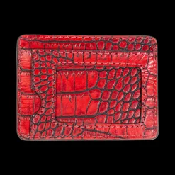 Outlet Freebird Stores Cc Wallet Red Croco