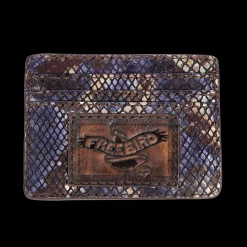 Online Freebird Stores Cc Wallet Blue Multi Snake