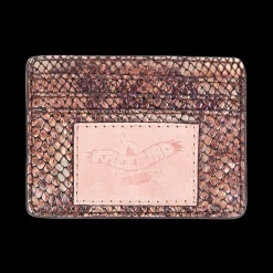 New Freebird Stores Cc Wallet Pink Snake