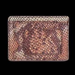 New Freebird Stores Cc Wallet Pink Snake