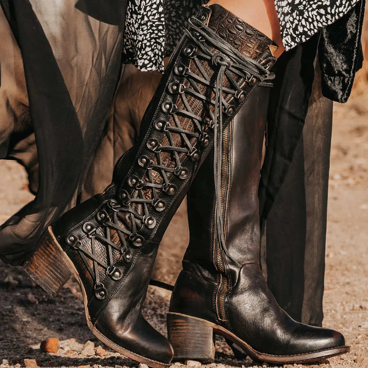 Sale Freebird Stores Chapelle Black Multi