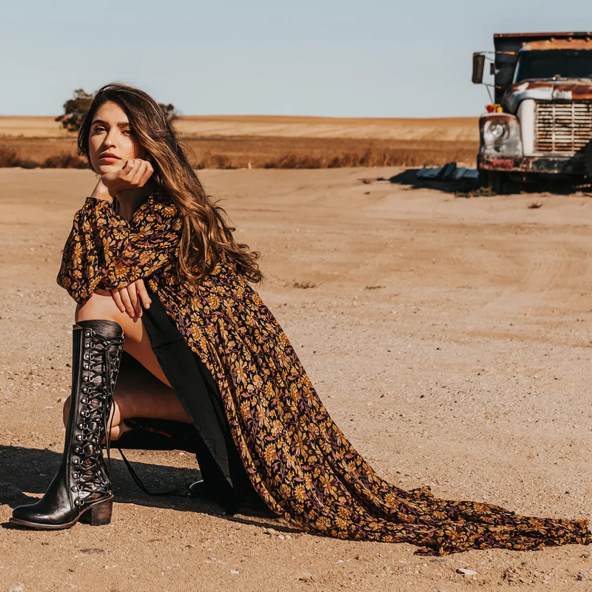 Sale Freebird Stores Chapelle Black Multi