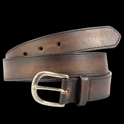New Freebird Stores Classic Belt Black Distressed