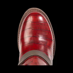 Fashion Freebird Stores Coal Red Croco