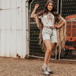 Online Freebird Stores Cross Belt Taupe