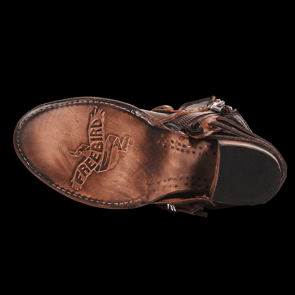 Discount Freebird Stores Crue Cognac