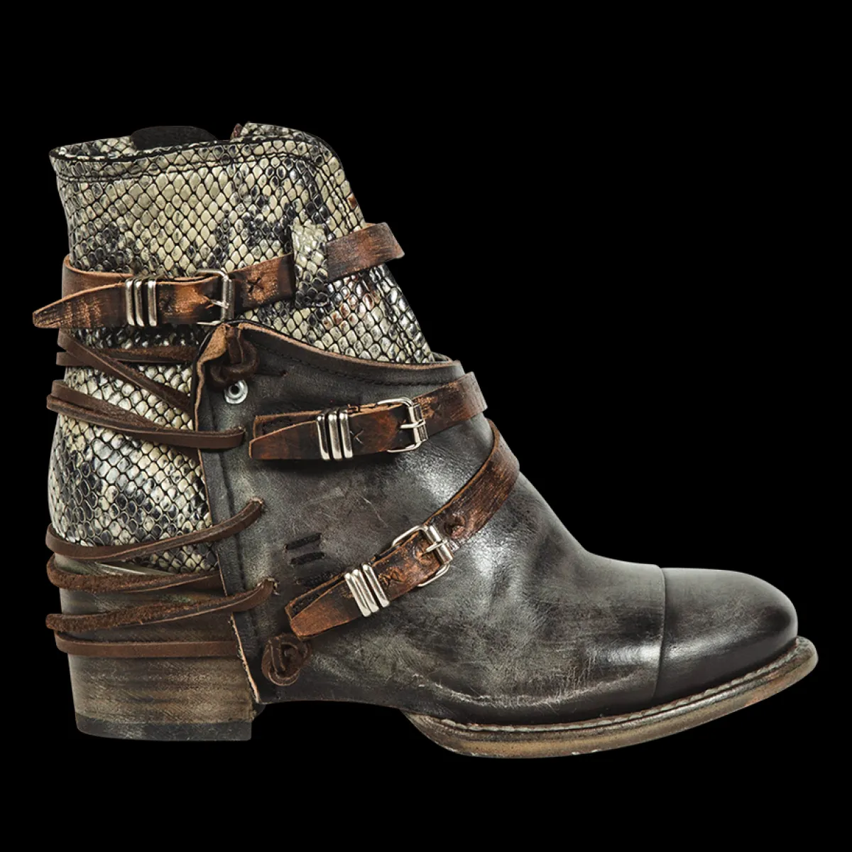 Discount Freebird Stores Crue Olive Multi