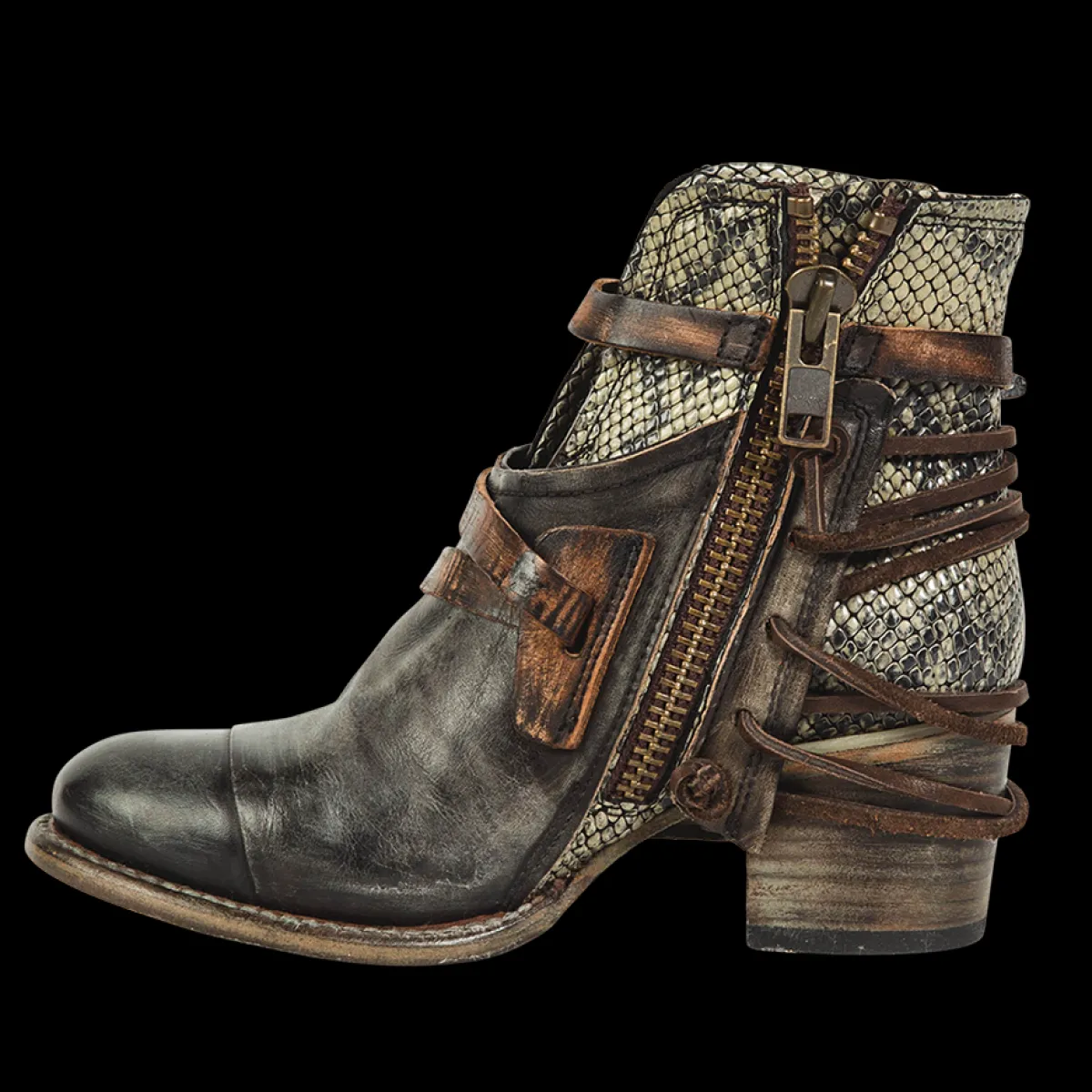 Discount Freebird Stores Crue Olive Multi