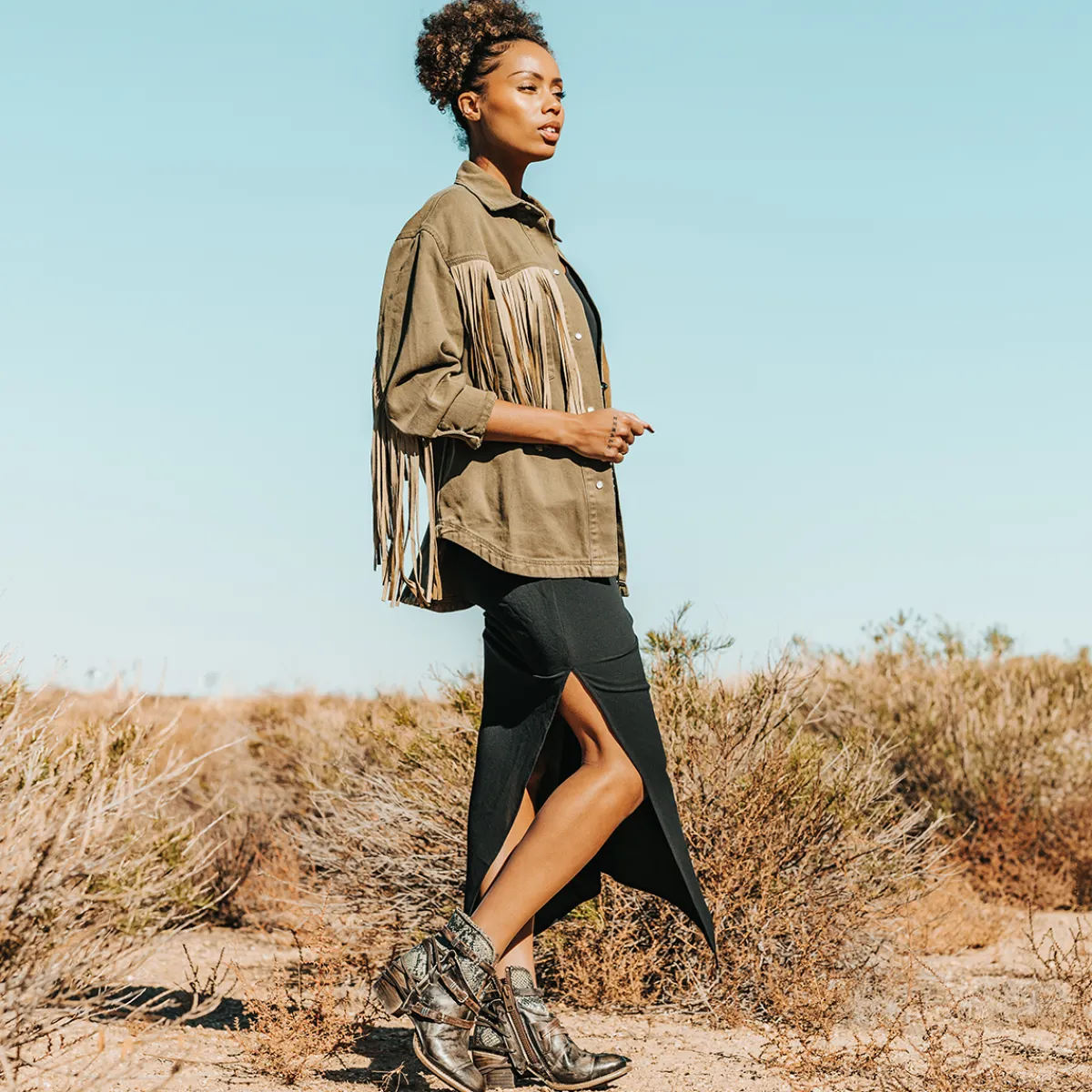 Discount Freebird Stores Crue Olive Multi