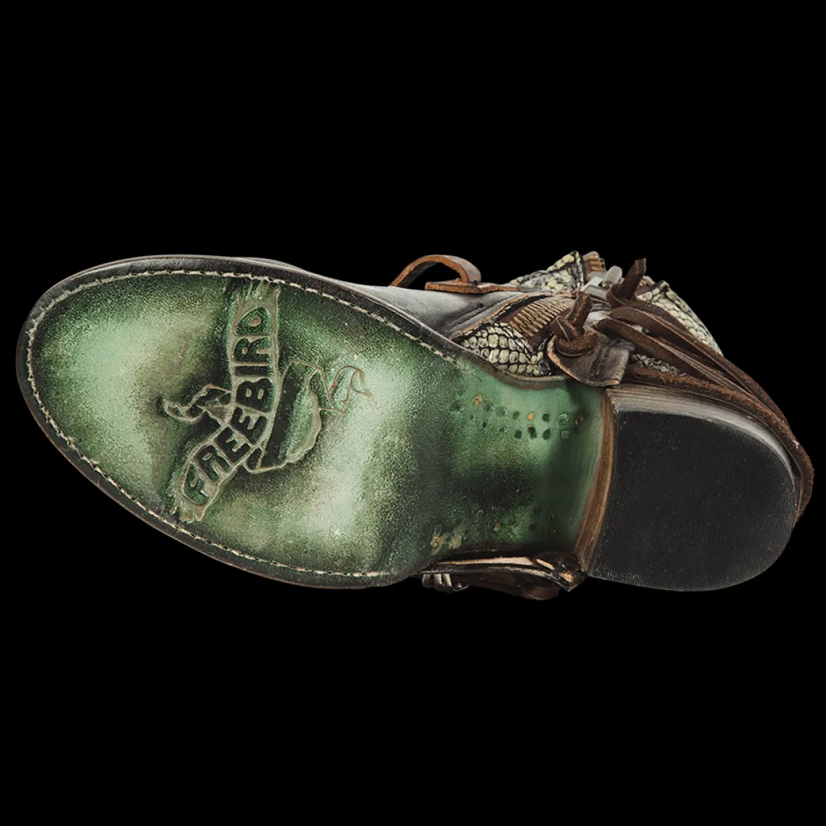 Discount Freebird Stores Crue Olive Multi