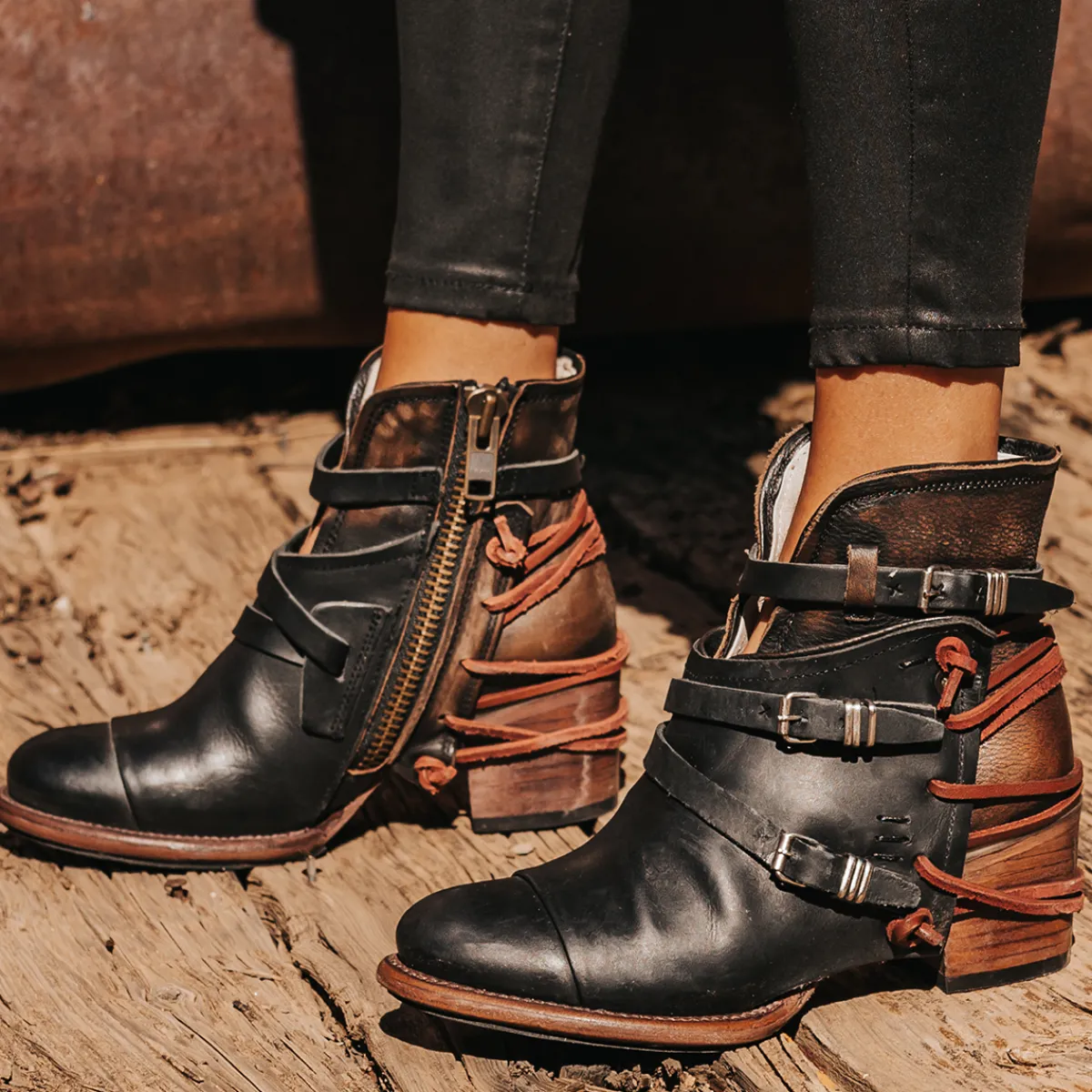Sale Freebird Stores Crue Black Multi