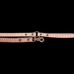 Hot Freebird Stores Dog Leash Pink Croco
