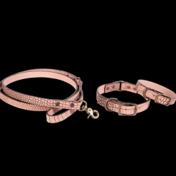 Hot Freebird Stores Dog Leash Pink Croco