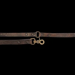 Sale Freebird Stores Dog Leash Brown Distressed