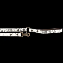 Sale Freebird Stores Dog Leash White Croco
