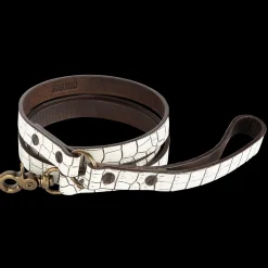 Sale Freebird Stores Dog Leash White Croco