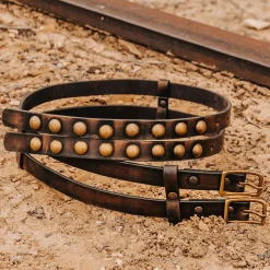 New Freebird Stores Double Belt Black Distressed