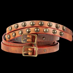 Fashion Freebird Stores Double Belt Brown