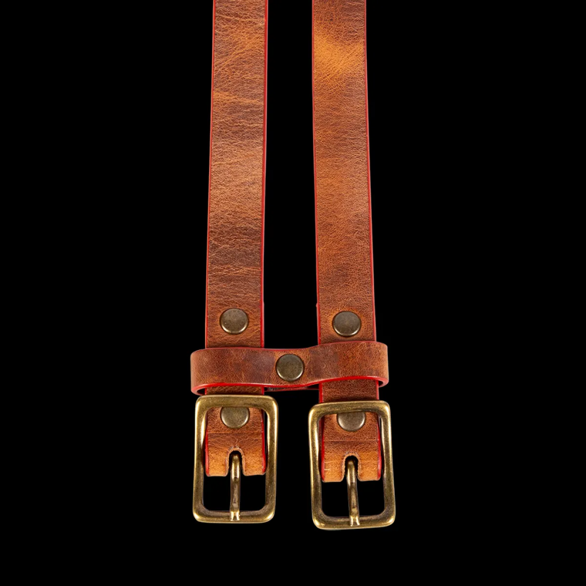 Fashion Freebird Stores Double Belt Brown