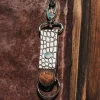 Fashion Freebird Stores Key Chain White Croco