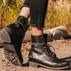 Clearance Freebird Stores Manchester Black Leather