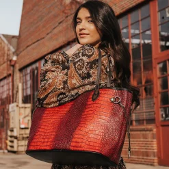 Online Freebird Stores Mara Red Croco