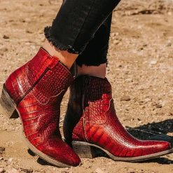 Clearance Freebird Stores Miramar Red Croco
