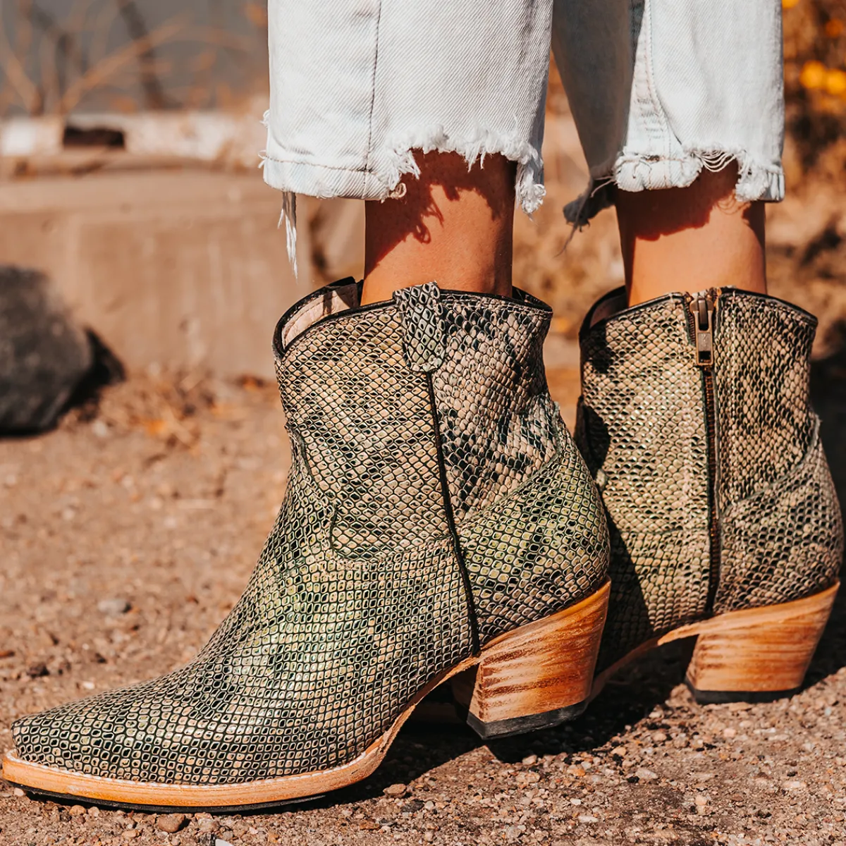 Clearance Freebird Stores Miramar Green Snake