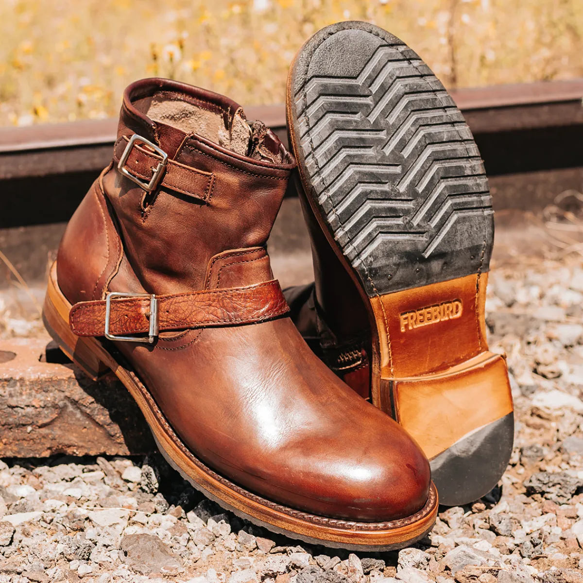 Outlet Freebird Stores Railroad Cognac