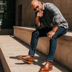 Outlet Freebird Stores Railroad Cognac