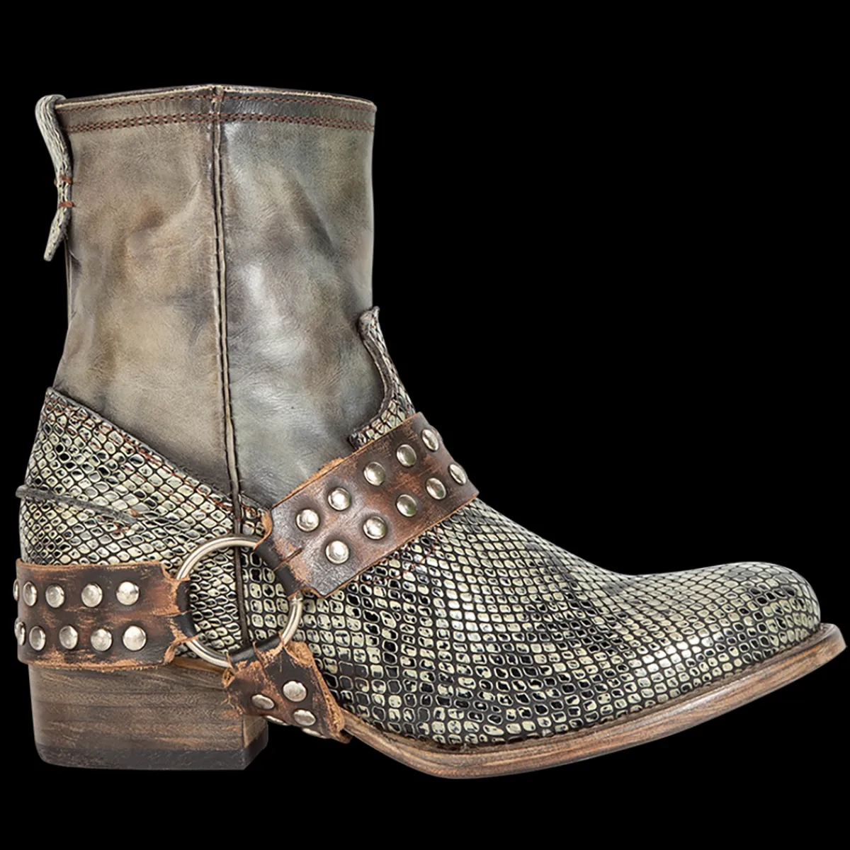 Outlet Freebird Stores Ramone Olive Multi