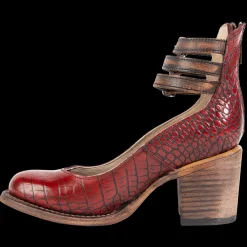 Clearance Freebird Stores Randi Red Croco