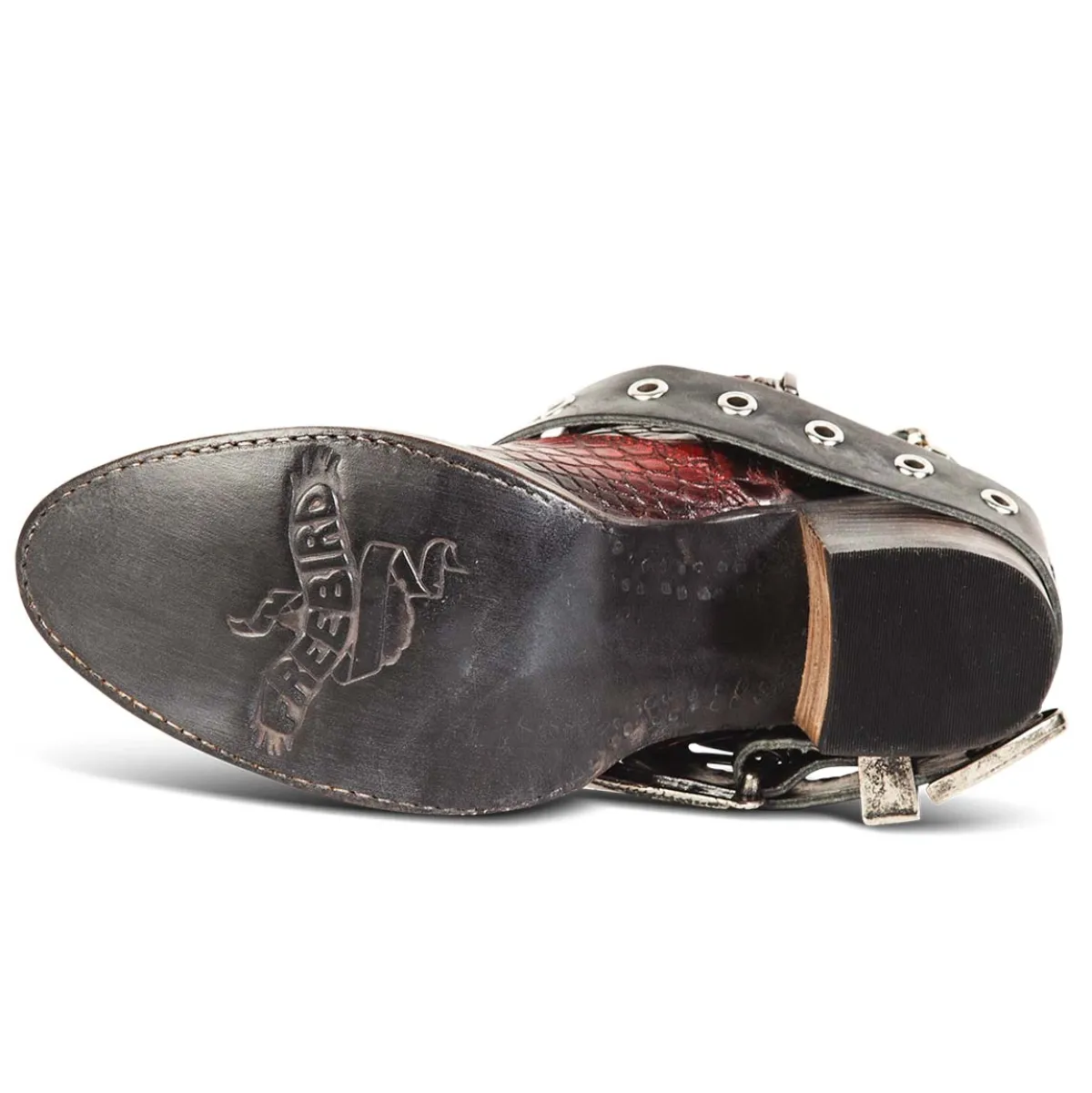 Outlet Freebird Stores Saloon Red Croco