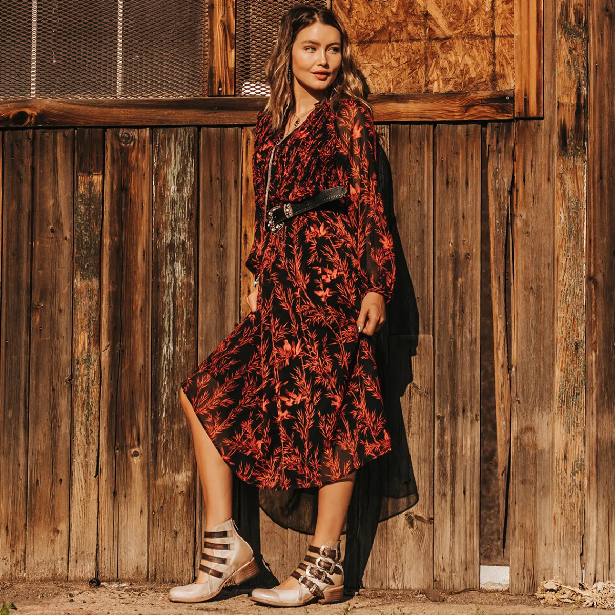 Clearance Freebird Stores Scarlett Ice Multi