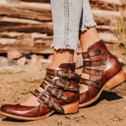 Clearance Freebird Stores Scarlett Cognac Multi