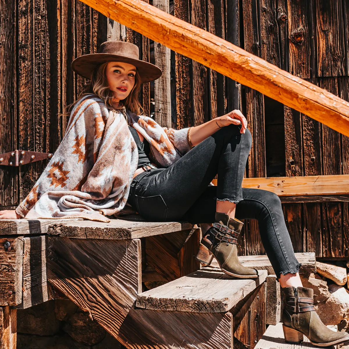 Hot Freebird Stores Shiloh Olive Suede