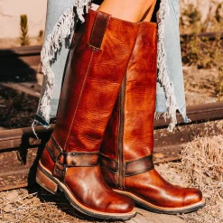 Fashion Freebird Stores Wagner Cognac