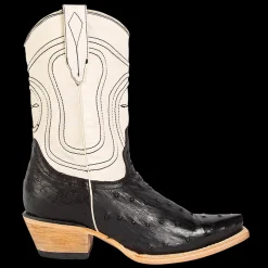 Best Freebird Stores Warrick Black Ostrich Multi