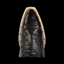 Best Freebird Stores Warrick Black Ostrich Multi